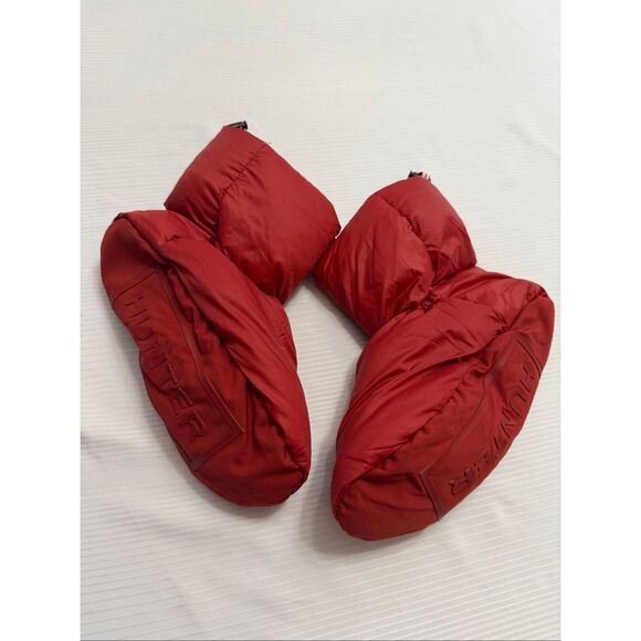 Hunter Medium 5-7 US Chelsea Down Insulated Boot Socks Military Red - Picture 2 of 6